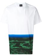 Ps Paul Smith Moon Print T-shirt - White