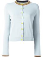Paul By Paul Smith Contrast Neck Cardigan