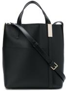 Dkny Textured Panel Tote Bag - Black