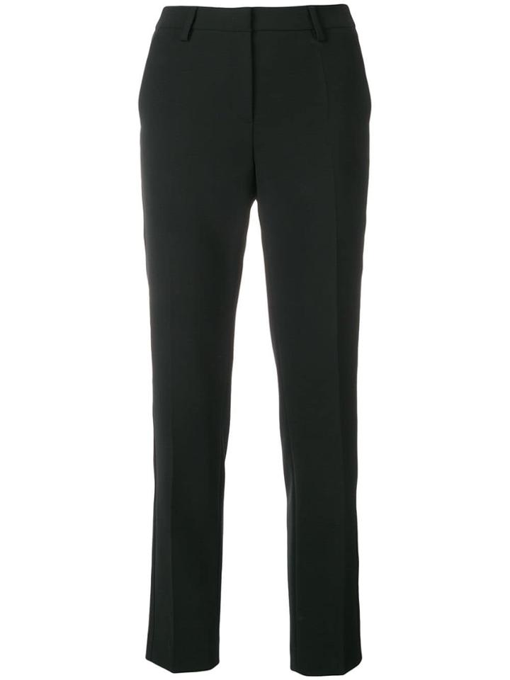 Luisa Cerano Classic Tailored Trousers - Black
