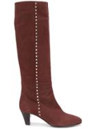 Via Roma 15 Studded Knee-length Boots - Brown