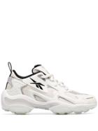 Reebok Off-white Dmx Series 1600 Chunky Low-top Leather Sneakers