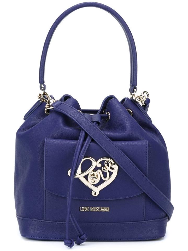 Love Moschino Heart Plaque Shoulder Bag