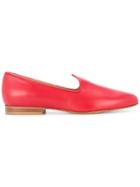 Le Monde Beryl Classic Venetian Slippers - Red