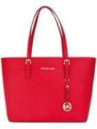 Michael Michael Kors - Jet Set Tote - Women - Leather - One Size, Women's, Red, Leather