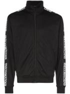 Moschino Logo-trimmed Track Jacket - Black