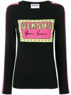 Versus Logo Pullover - Black