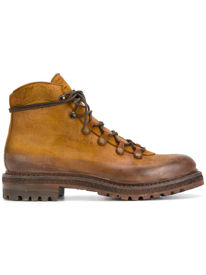 Silvano Sassetti Lace-up Boots - Brown
