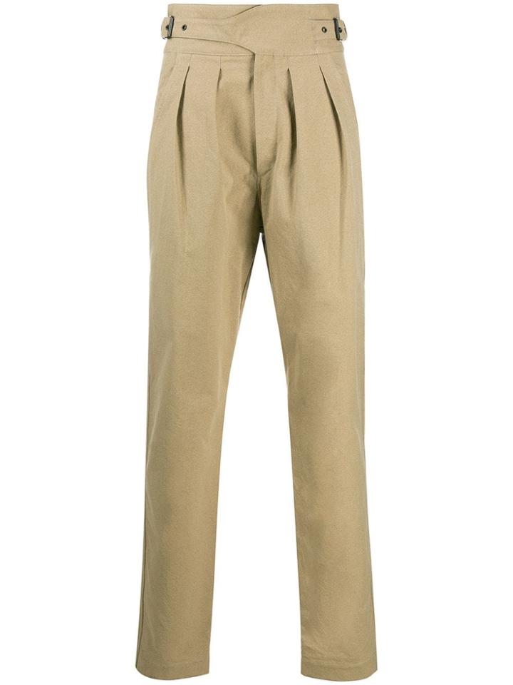 Isabel Marant Geny High-rise Trousers - Neutrals