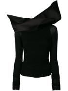 Rick Owens Wrap Style Top - Black