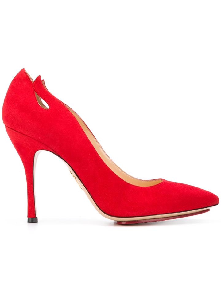 Charlotte Olympia Inferno Pumps - Red