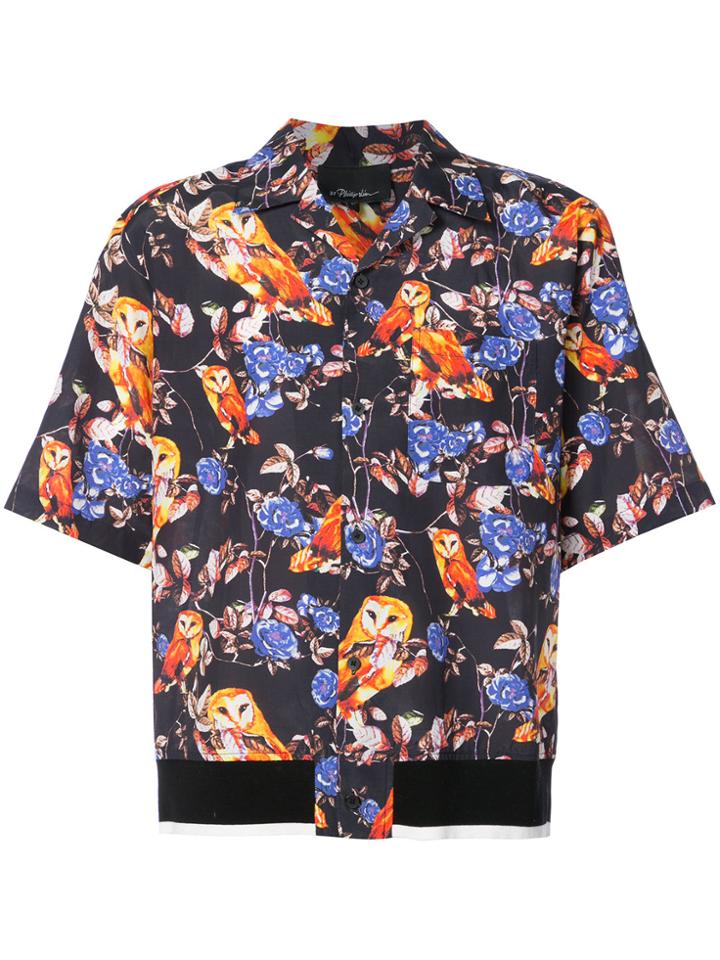 3.1 Phillip Lim Owl Print Shirt - Multicolour