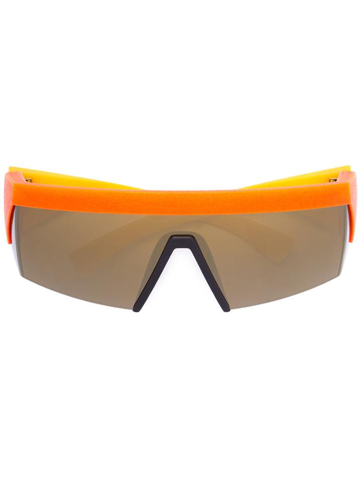 Mykita 'vice' Sunglasses, Adult Unisex, Yellow/orange, Polyamide