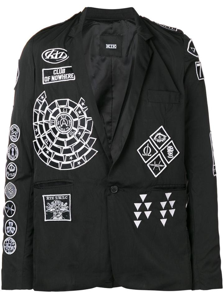 Ktz Scout Patch Blazer - Black