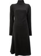 Litkovskaya Backless Asymmetric Dress - Black