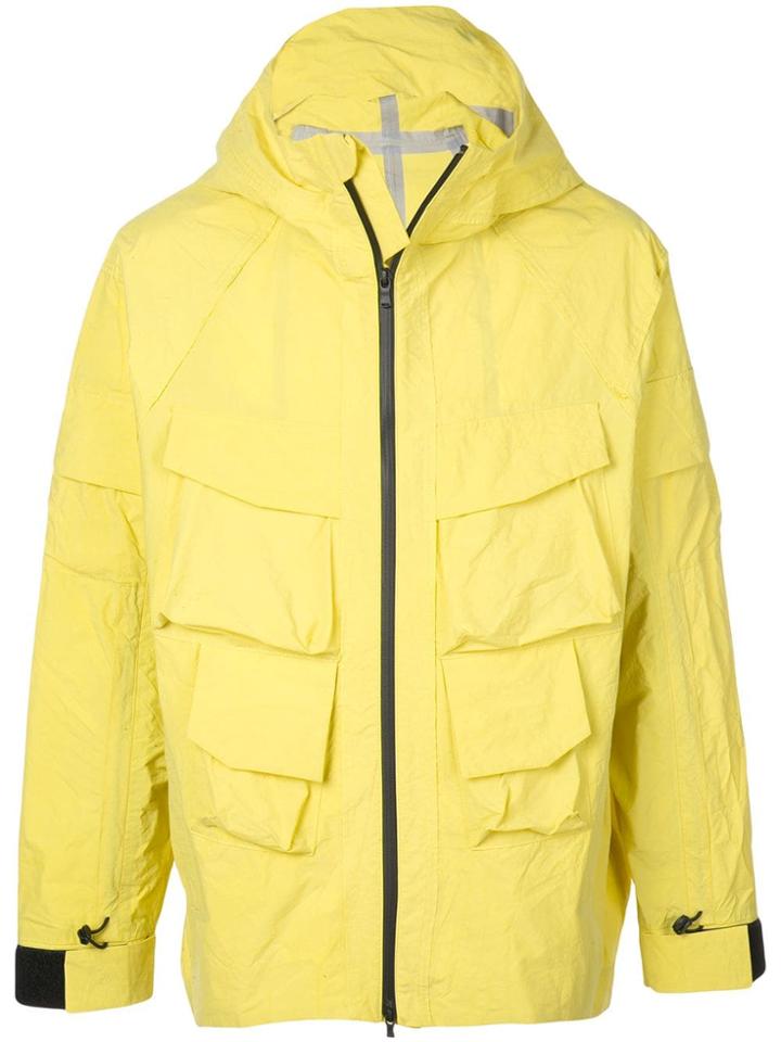 The Viridi-anne Dolman Sleeve Mountain Parka - Yellow