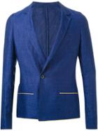 Haider Ackermann Single Button Blazer - Blue