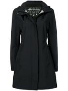 Moose Knuckles Zipped Hooded Coat - Black