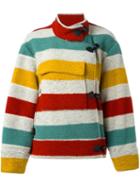 Isabel Marant Étoile - 'fred' Boxy Jacket - Women - Cotton/polyester/wool/other Fibers - 40, Cotton/polyester/wool/other Fibers