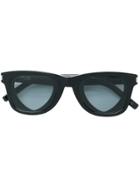 Saint Laurent Eyewear Wayfarer Heart Sunglasses - Black