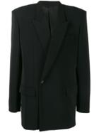 Balenciaga 80's Shoulder Jacket - Black