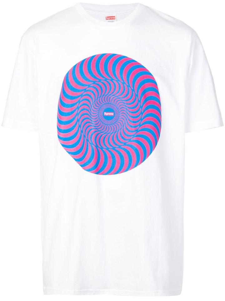Supreme Spitfire Classic Swirl Tee - White