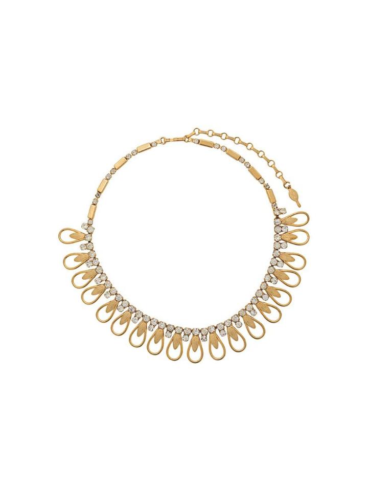 Susan Caplan Vintage 1960's Sarah Coventry Necklace - Gold