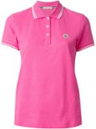 Moncler Classic Polo Shirt, Women's, Size: Xs, Pink/purple, Cotton