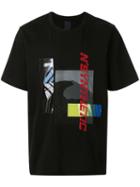 Juun.j Digital Patchwork Print T-shirt - Black