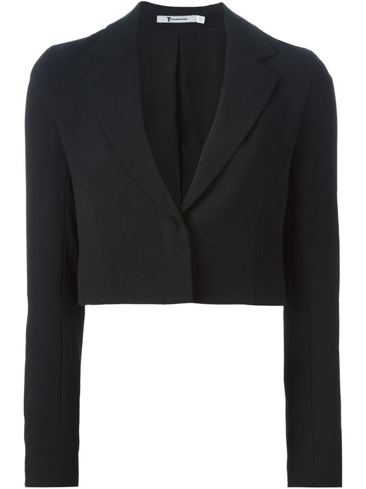 T By Alexander Wang Cropped Blazer