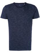Edwin Pocket Stripe T-shirt - Blue