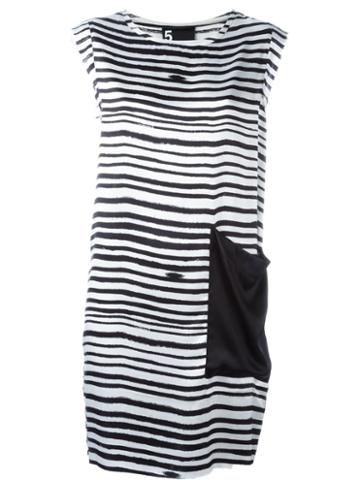 Outsource Images Printed Shift Dress