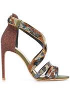 Sophia Webster Crystal-embellished Sandals - Brown