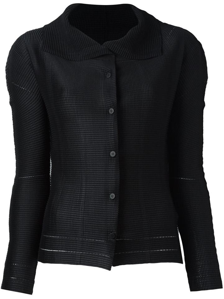 Issey Miyake Cauliflower Pleated Button Shirt