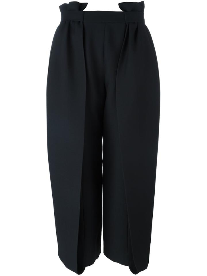 Fendi Paper Bag Waist Trousers - Black