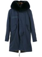 Mr & Mrs Italy Hooded Parka - Blue