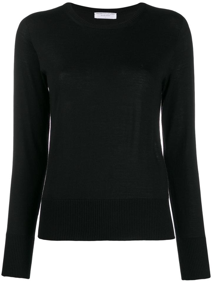 Majestic Filatures Majestic Filatures Kh9k058fpu161 002 Noir Natural