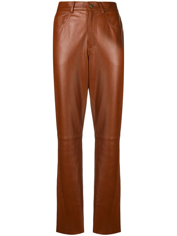 Philosophy Di Lorenzo Serafini Straight Leg Trousers - Brown