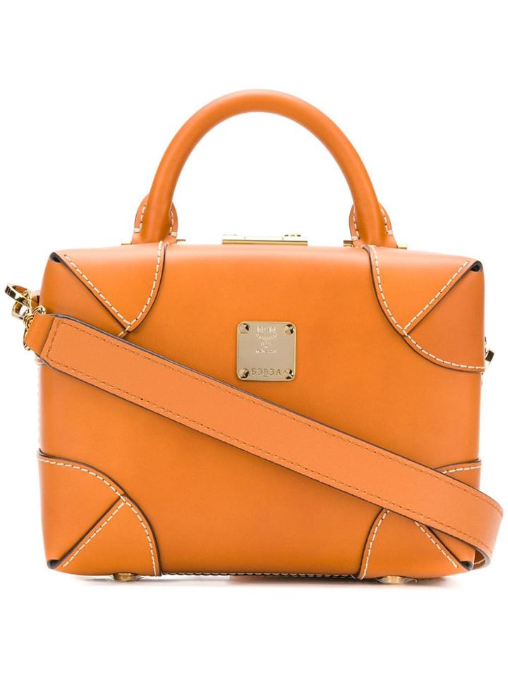 Mcm Berlin Vachetta Small Crossbody Bag - Brown