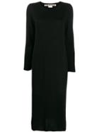 Comme Des Garçons Midi Sweater Dress - Black