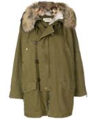 Saint Laurent Eyewear Fur Collar Parka - Unavailable