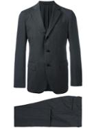 Mp Massimo Piombo Two Piece Suit, Men's, Size: 52, Grey, Cupro/wool