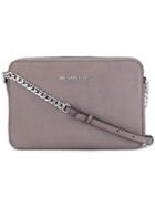 Michael Michael Kors Large 'jet Set Travel' Crossbody Bag, Women's, Calf Leather