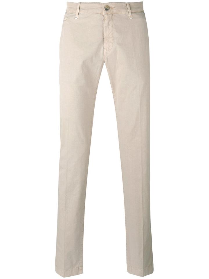 Tapered Jeans - Men - Cotton/elastodiene - 33, Nude/neutrals, Cotton/elastodiene, Jacob Cohen
