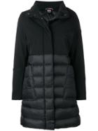 Colmar Padded Panel Coat - Black