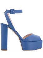 Giuseppe Zanotti Betty Platform Sandals - Blue