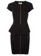 Murmur 'fold' Dress, Women's, Size: 38, Black, Viscose/rayon/nylon/spandex/elastane