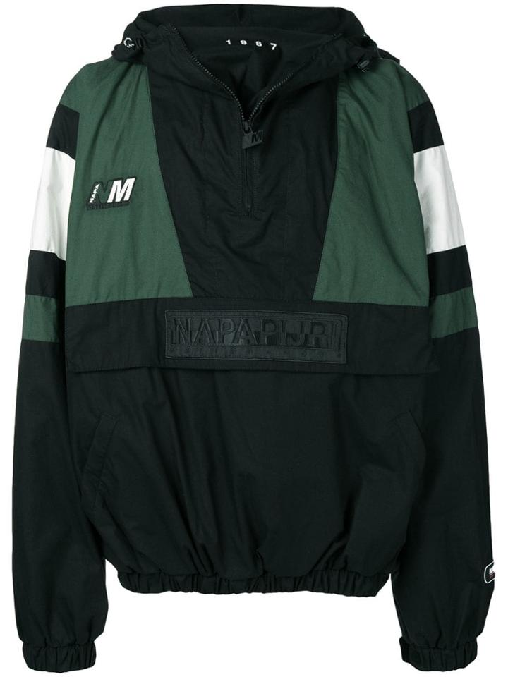 Napa By Martine Rose Panelled Anorak Jacket - Black