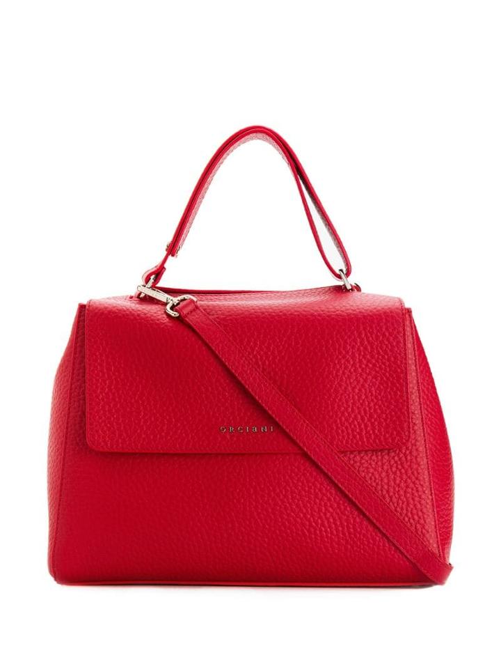 Orciani Sveva Medium Tote Bag - Red