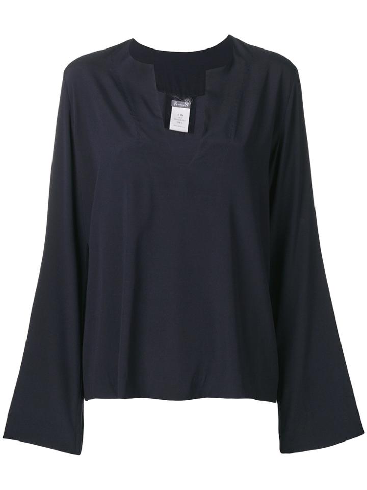 Kristensen Du Nord V-neck Blouse - Blue